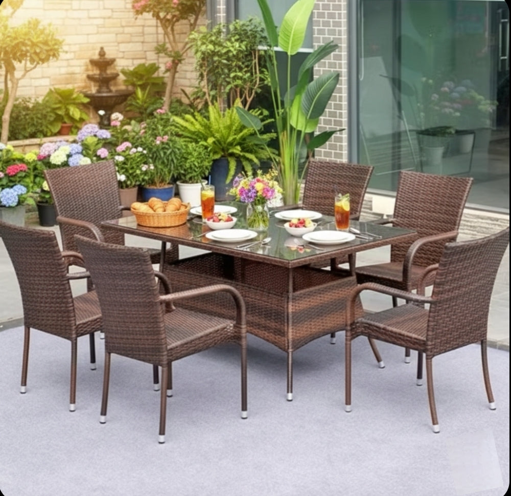 Samz Rattan Dining Chair